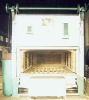 rt2系列中溫臺(tái)車式電阻爐